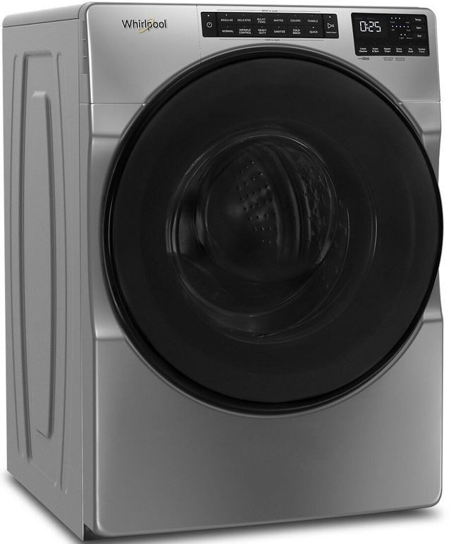 Whirlpool® 5.0 Cu. Ft. Chrome Shadow Front Load Washer 3