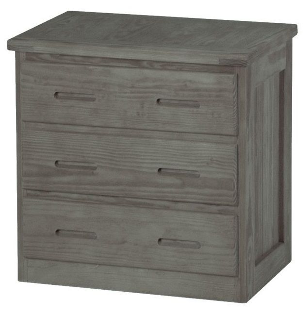 Crate Designs™ Graphite Chest with Lacquer Finish Top Only 0