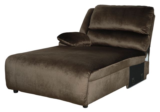 Signature Design by Ashley® Clonmel Chocolate 6 Piece Reclining Sectional 4