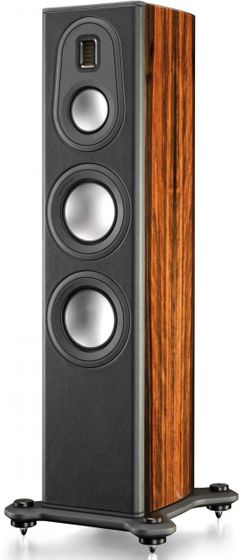 Monitor Audio 6.5" Floor Standing Speaker-Ebony Real Wood Veneer