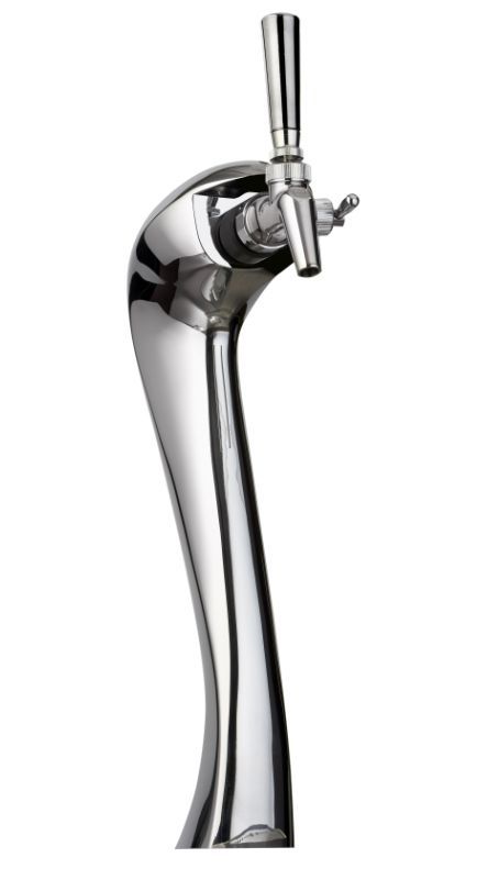 Perlick® Adara Signature Series Stainless Steel 24" Left Hinge Beverage Dispenser-1