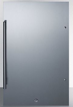 Summit® 3.1 Cu. Ft. Stainless Steel Compact Refrigerator