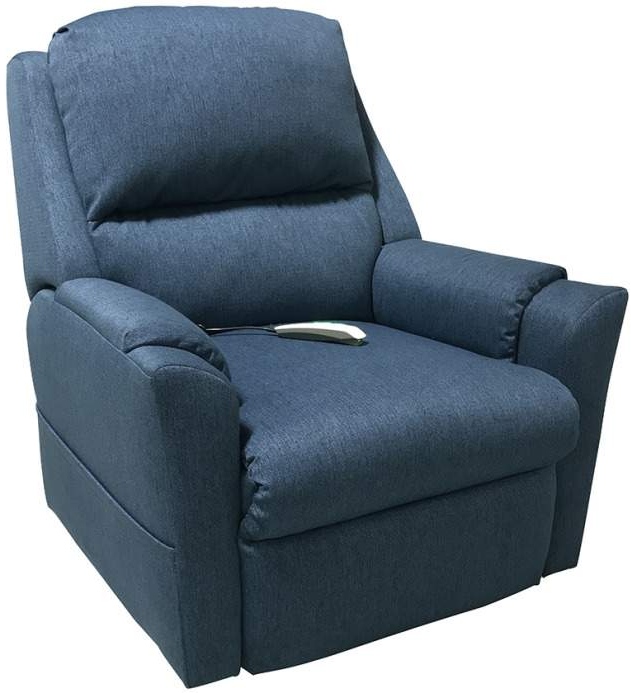 cobalt blue recliner