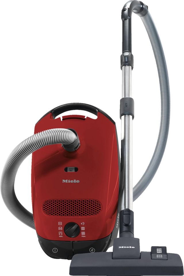 uafhængigt aborre Atticus Miele Classic C1 Mango Red Canister Vacuum Cleaners - Classic C1 Pure  Suction AR | Appliance Advantage | Kennebunk, ME