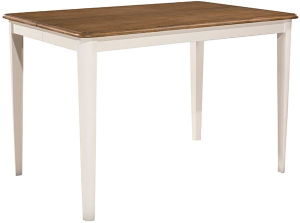 Hillsdale Furniture Bayberry White Counter Height 54” Extension Table