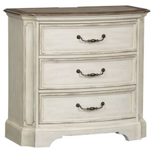 Liberty Furniture Abbey Road White Bedside Chest