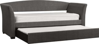 Hillsdale Furniture Montgomery Medium Gray Complete Twin-Size Daybed with Trundle
