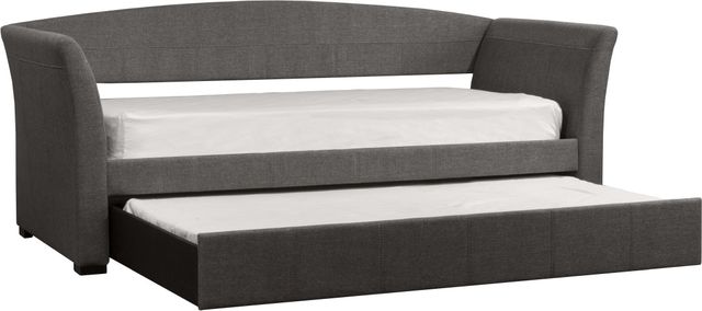 Hillsdale Furniture Montgomery Medium Gray Complete Twin-Size Daybed with Trundle 0