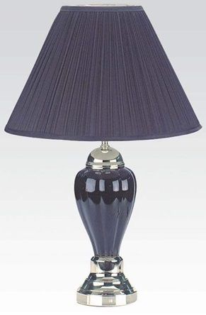 ACME Furniture Black 27" Procelain Table Lamp