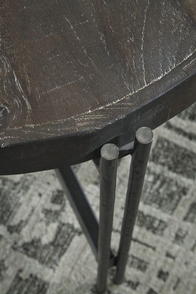 Table à cocktail ronde Jillenhurst, noir, Signature Design by Ashley® 2