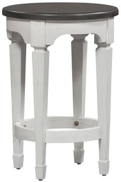 Liberty Allyson Park Wire Brushed White Console Stool