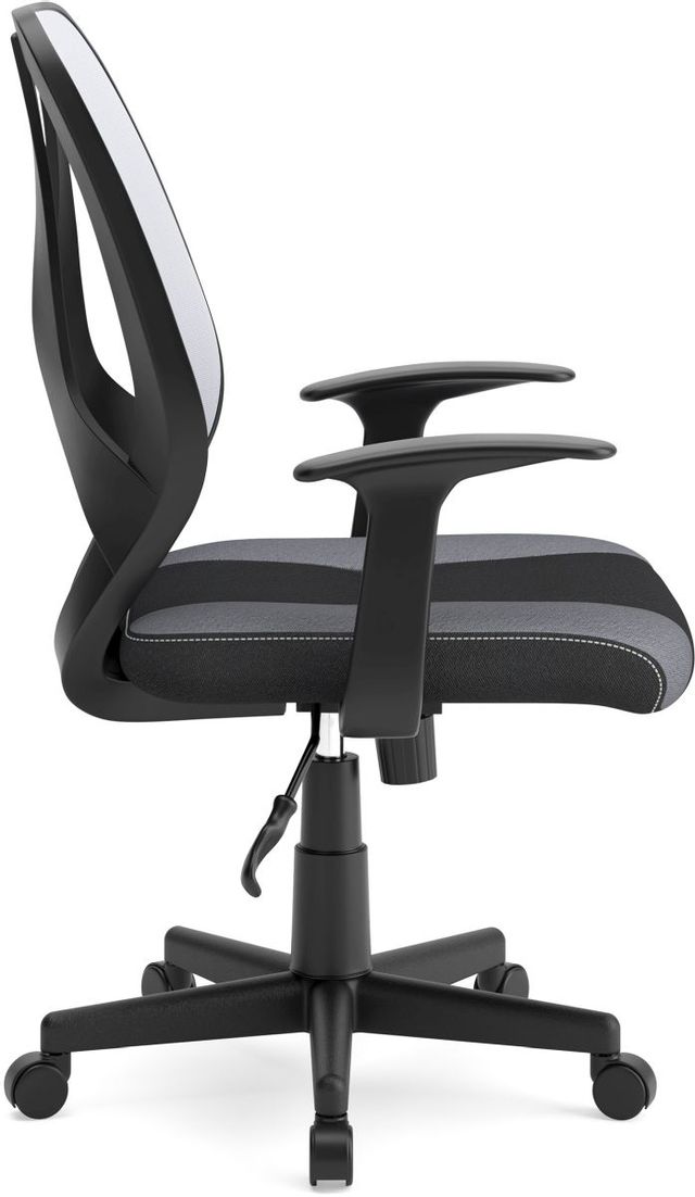 Signature Design by Ashley® Beauenali Light Gray/Black Home Office Desk Chair 2