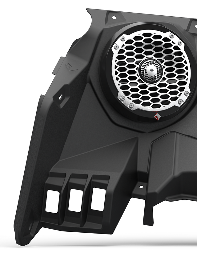 Rockford Fosgate®  2017+ Can-Am® Maverick X3 6.5" Front Speaker Enclosures (Pair) 1