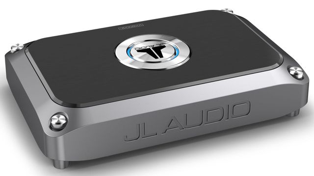 JL Audio® 2 Ch 600 W Class D Full-Range Amplifier with Integrated DSP 1