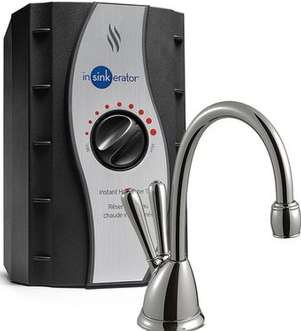 InSinkErator Transcape H-View-SS Single Handle Hot Water Dispenser