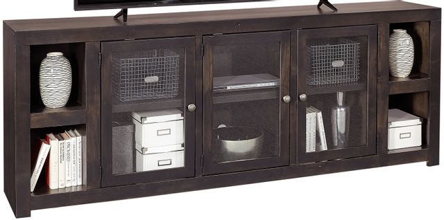 Aspenhome® Avery Loft Ghost Black 84" Console with 3 Doors