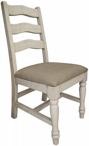 International Furniture Direct Rock Valley White Dining Chair