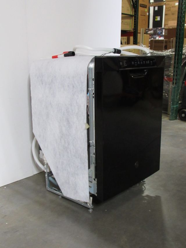 FLOOR MODEL GE® 24" Black Built In Dishwasher-2