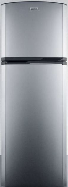 Summit® 8.8 Cu. Ft. Stainless Steel Top Freezer Refrigerator
