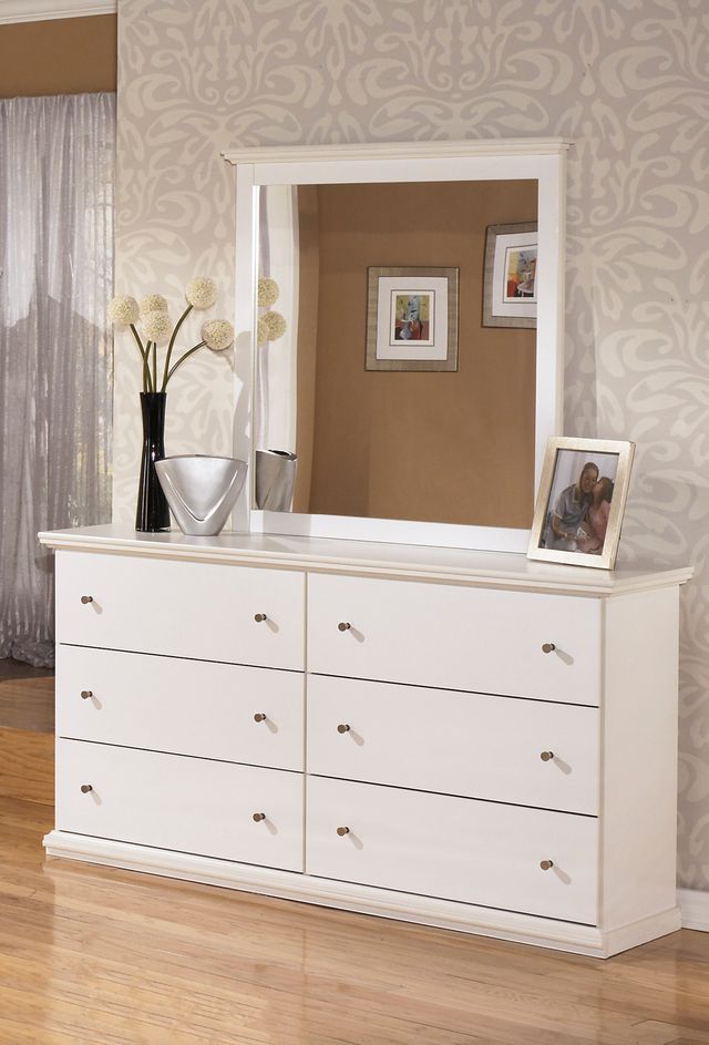 Signature Design by Ashley® Bostwick Shoals White Bedroom Mirror-2