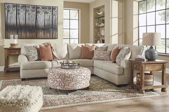 Signature Design by Ashley® Amici Linen 3 Piece Sectional-1