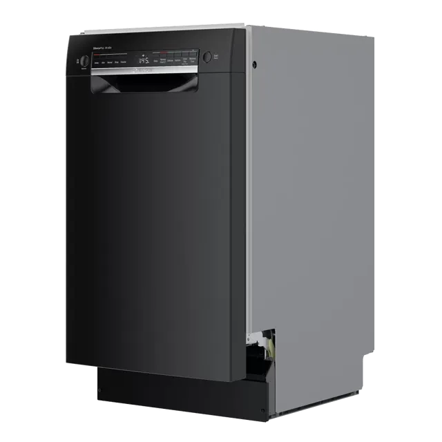 Bosch 300 Series 18" Black Built-In Dishwasher-2