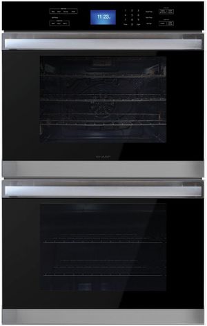 Sharp® 30" Stainless Steel Double Electric Wall Oven