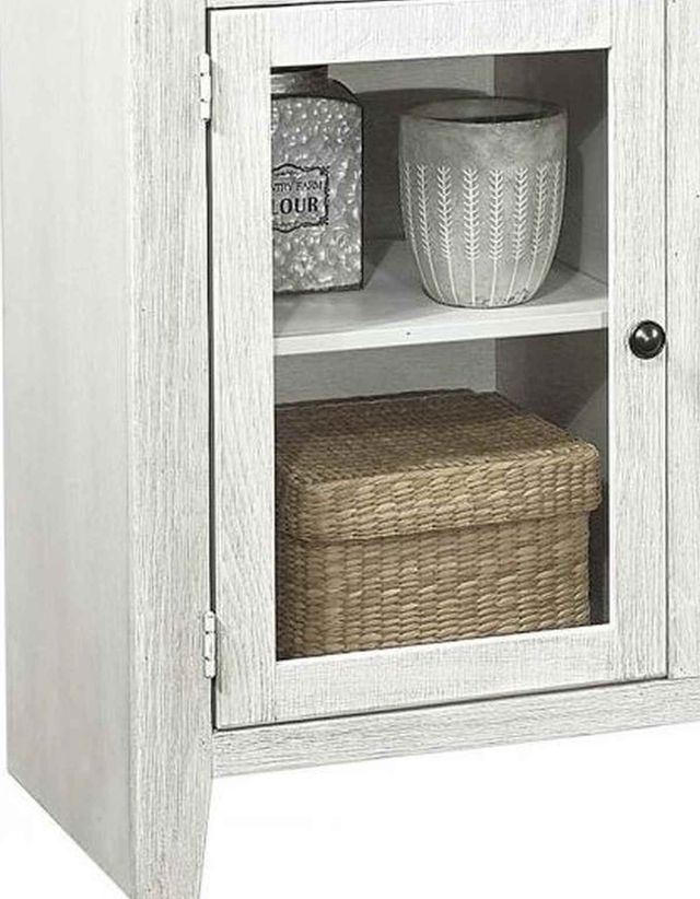 Aspenhome® Eastport Drifted White 65" Highboy Console with 2 Doors 2