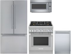Thermador® 4 Piece Stainless Steel Kitchen Package -THKITPRD305WHU