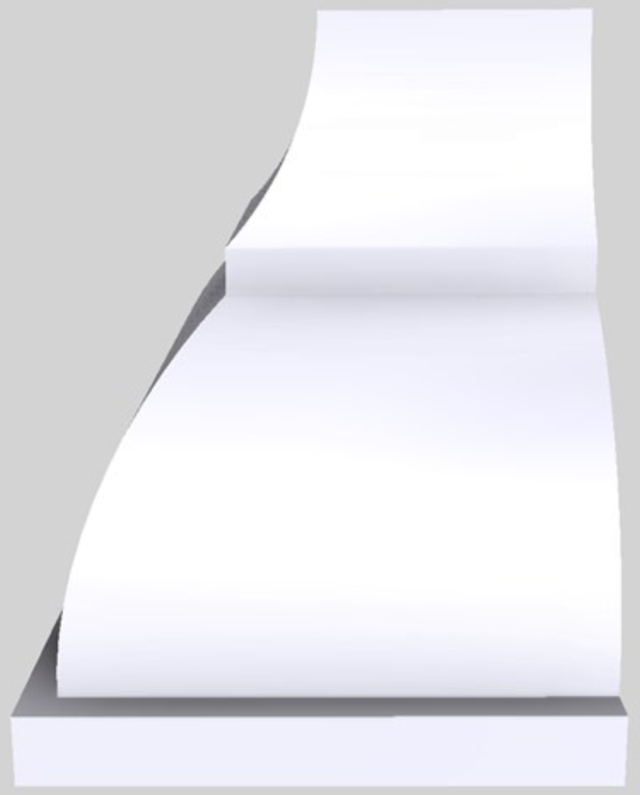 Vent-A-Hood® Designer Series 36" White Wall Mounted Range Hood 1