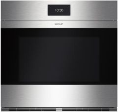 Wolf® M Series Contemporary 30" Stainless Steel Electric Built in Single Oven-SO30CM/S