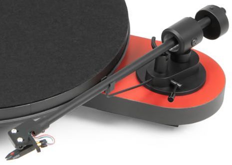 Pro-Ject Manual Turntable-Red/Black 1