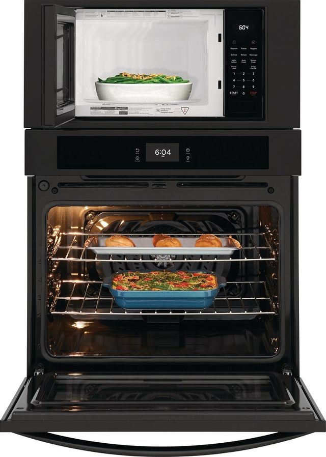 Frigidaire® 30" Black Oven/Microwave Combo Electric Wall Oven  5