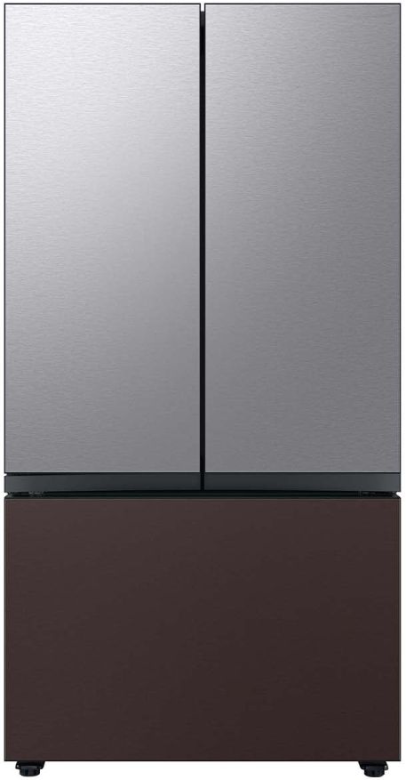 Samsung Bespoke 18" Stainless Steel French Door Refrigerator Top Panel-3