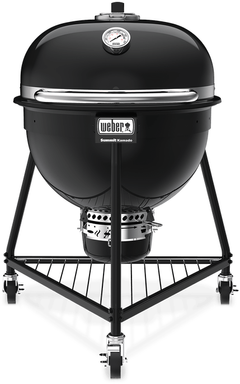 Weber® Grills® Summit® Black Kamado E6 24" Charcoal Portable Grill