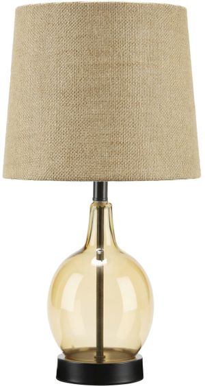 Signature Design by Ashley® Arlomore Amber Glass Table Lamp