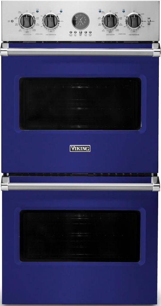 Viking® Professional 5 Series 26.5 Electric Double Oven Built In-Cobalt  Blue