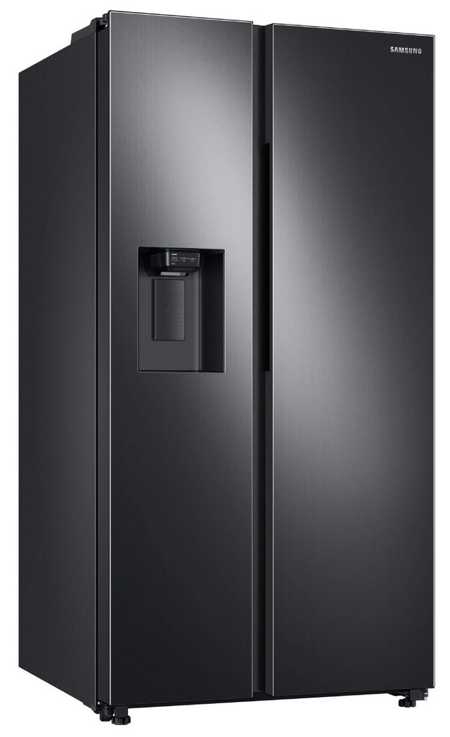 Samsung 27.4 Cu. Ft. Black Stainless Steel Standard Depth Side-by-Side Refrigerator-RS27T5200SG-1