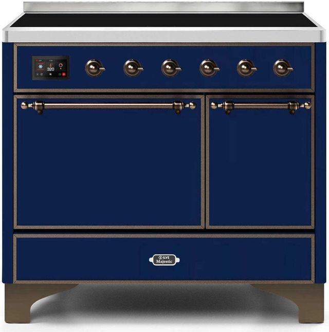 Ilve Majestic Series 40" Stainless Steel Freestanding Electric Range 15