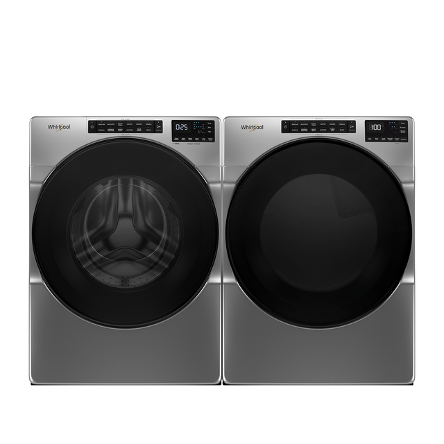 Whirlpool Chrome Laundry Pair-0