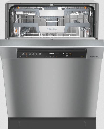 Miele 24" CleanTouch Steel Built In Dishwasher-1