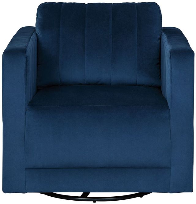 Chaise d'appoint Enderlin en tissu bleu Signature Design by Ashley® 2