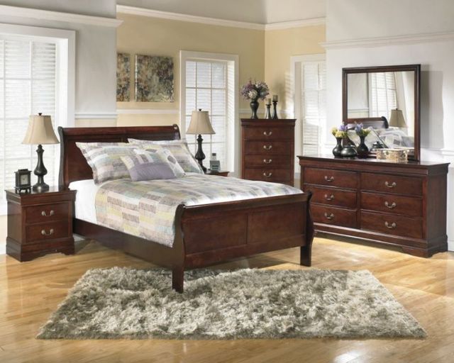 Signature Design By Ashley® Alisdair 5-piece Dark Brown Full Bedroom 