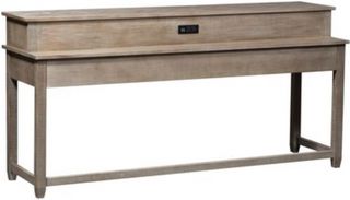 Liberty Parkland Falls Weathered Taupe Console Bar Table