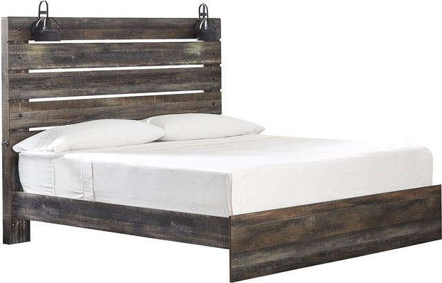 Signature Design by Ashley® Drystan Brown Queen Panel Bed