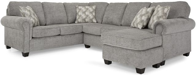 Decor-Rest® Furniture LTD 2006 3-Piece Gray Sectional Sofa 0