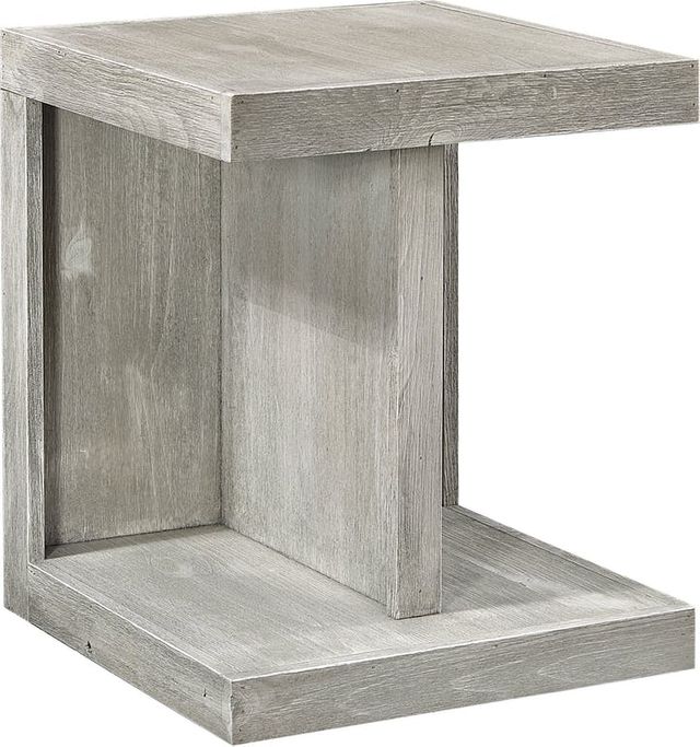 Aspenhome® Avery Loft Limestone End Table-0