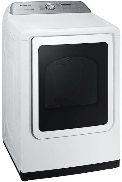 Samsung 7.4 Cu. Ft. White Electric Dryer-3