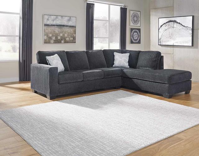 Signature Design by Ashley® Altari 2-Piece Slate Sectional with Chaise-3