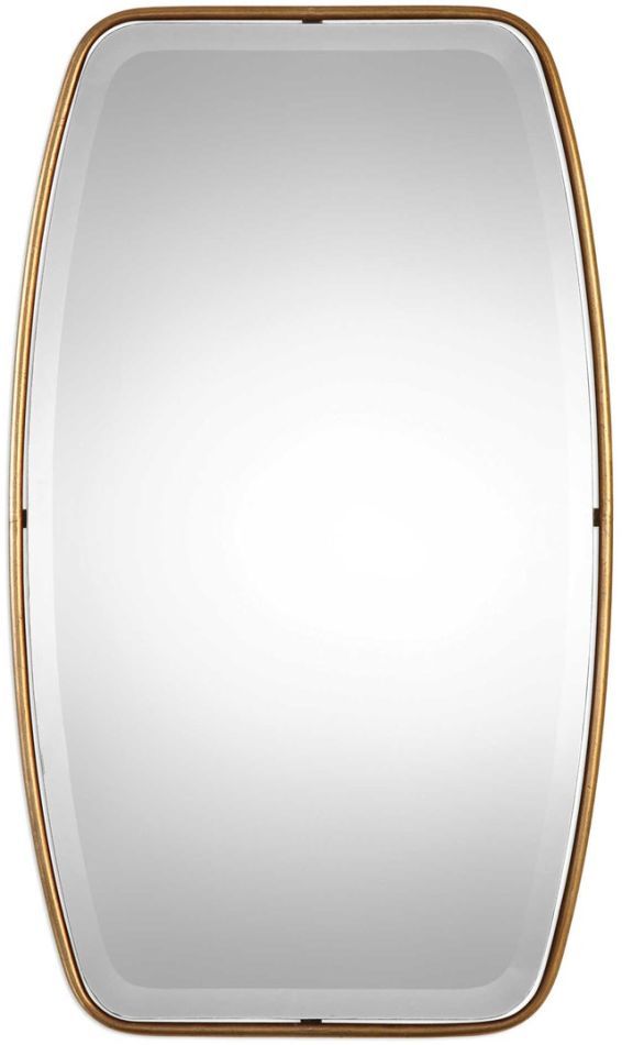 Uttermost® by David Frisch Canillo Antiqued Gold Mirror-0